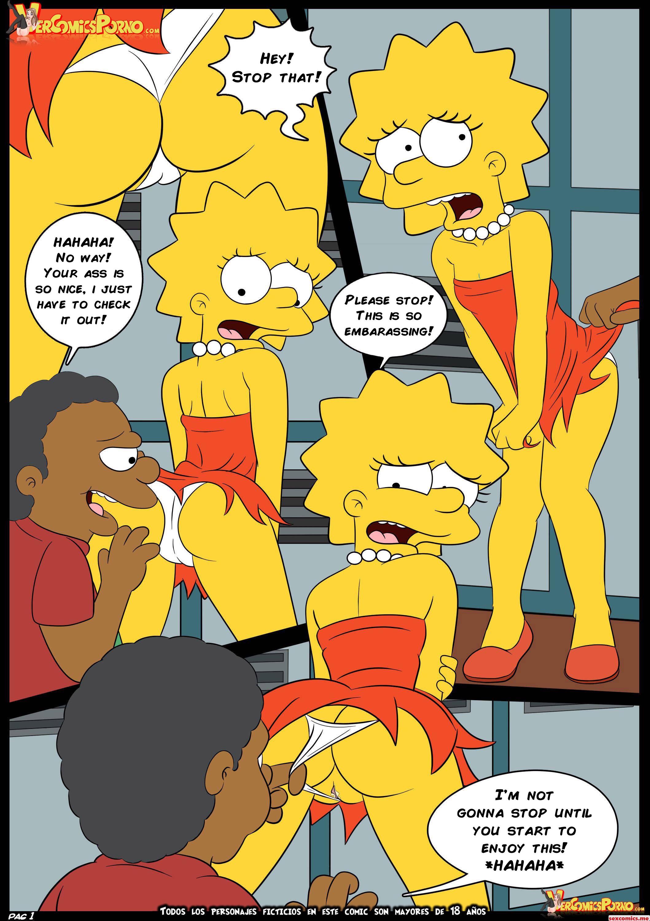 Порно лиза симпсон комикс (120) фото