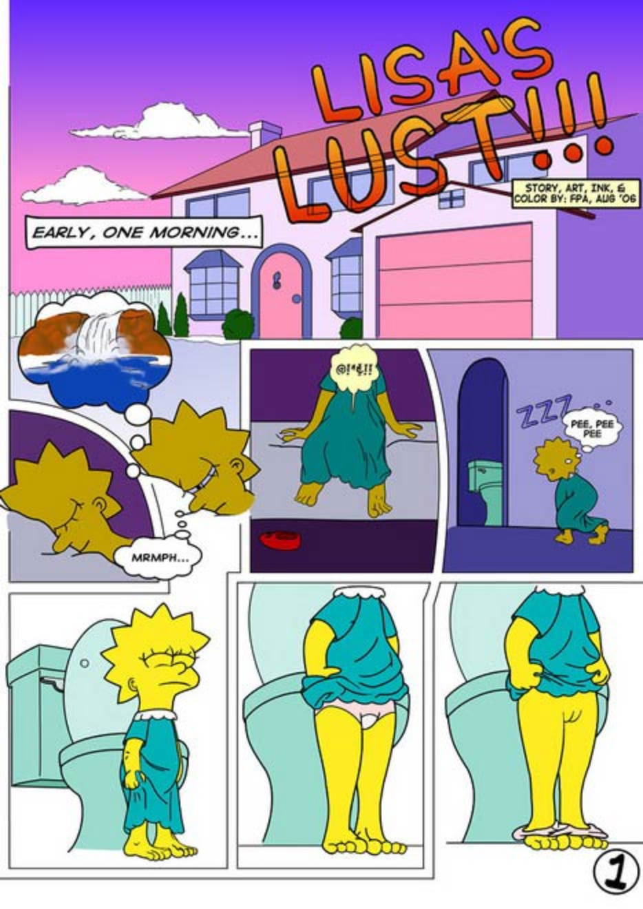 Lisa simpson porn comics