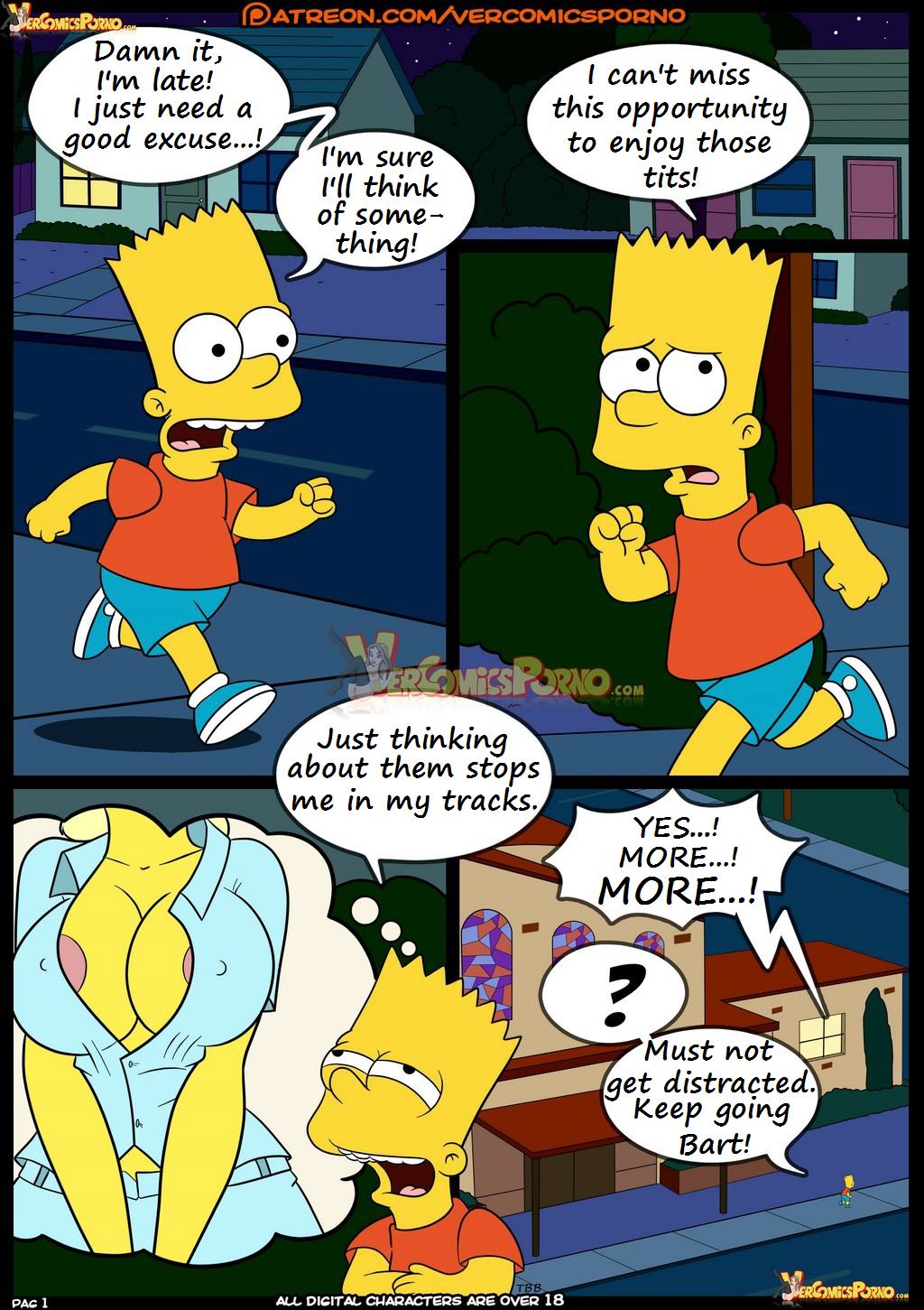 The Simpsons Sex Comics